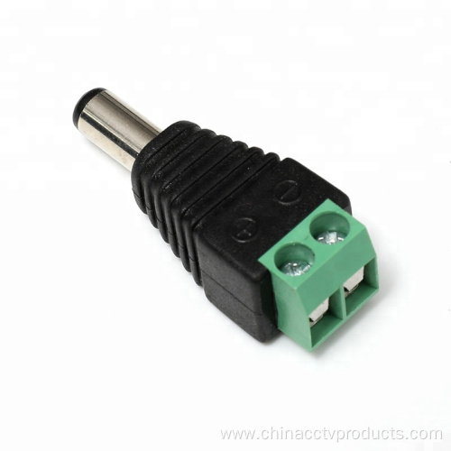 2-pin CCTV Camera Magnetic DC Connector 5.5 2.1mm